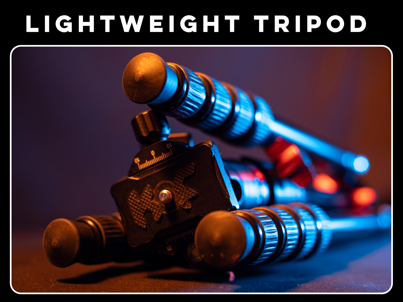 Kf concept tripod/monopod compact overhead low angle