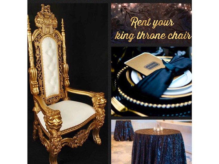 King throne chair