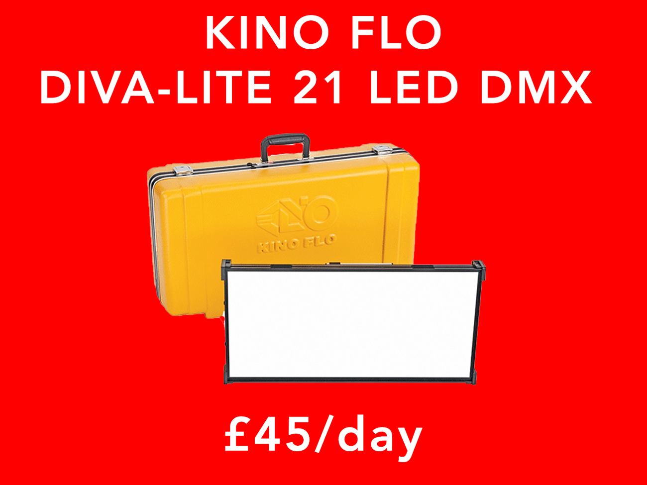 Kino flo diva-lite 21 led dmx