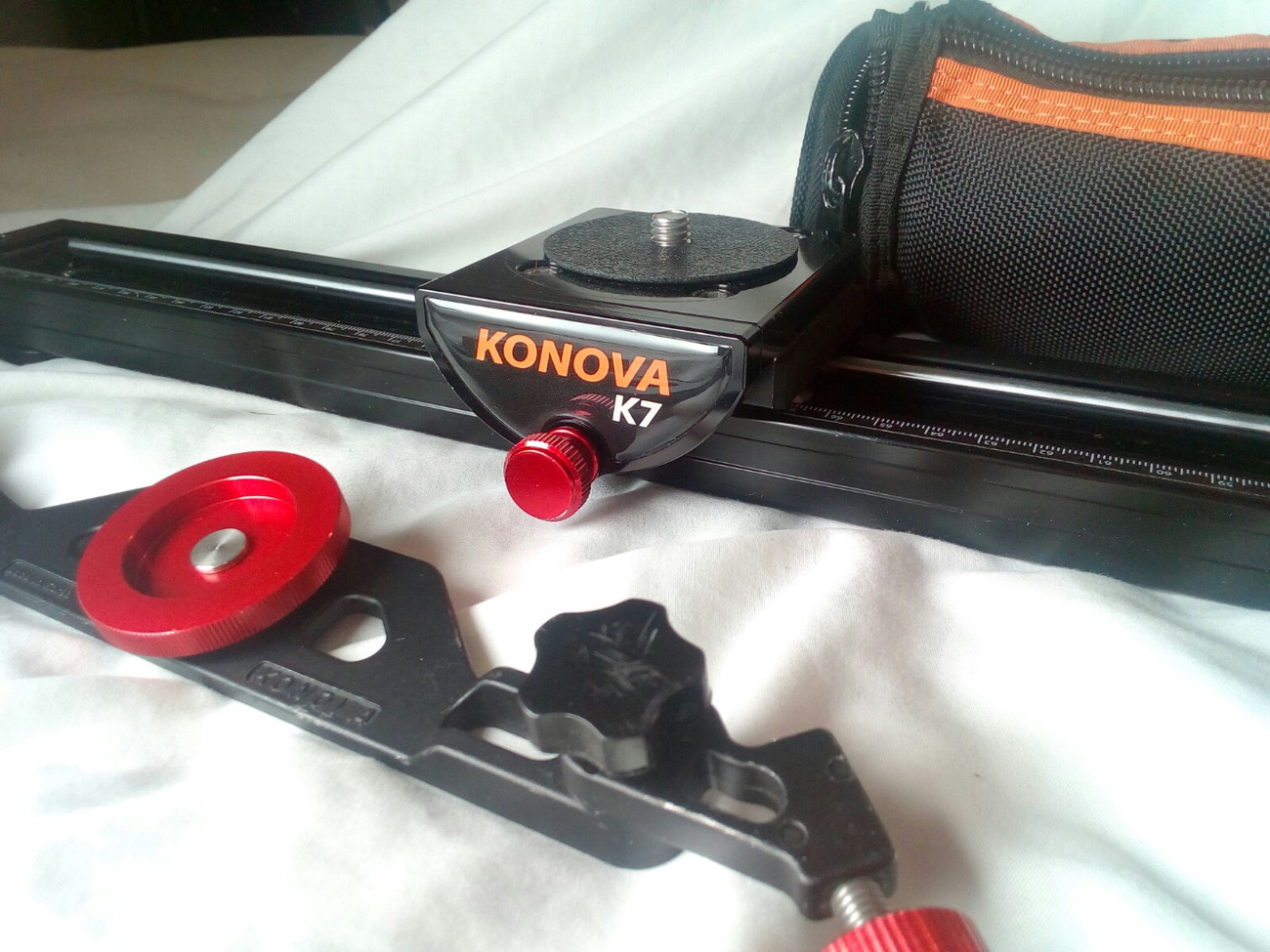 Konova k7 slider (1 meter) + ball head attachment