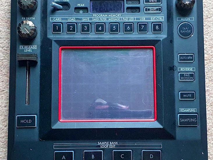 Korg kp3 kaoss pad 3 dynamic effect/sampler