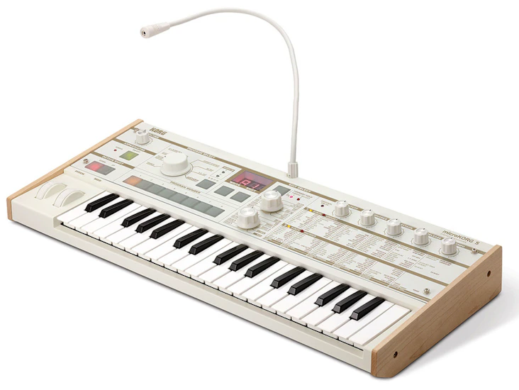 Korg microkorg xl limitied edition white