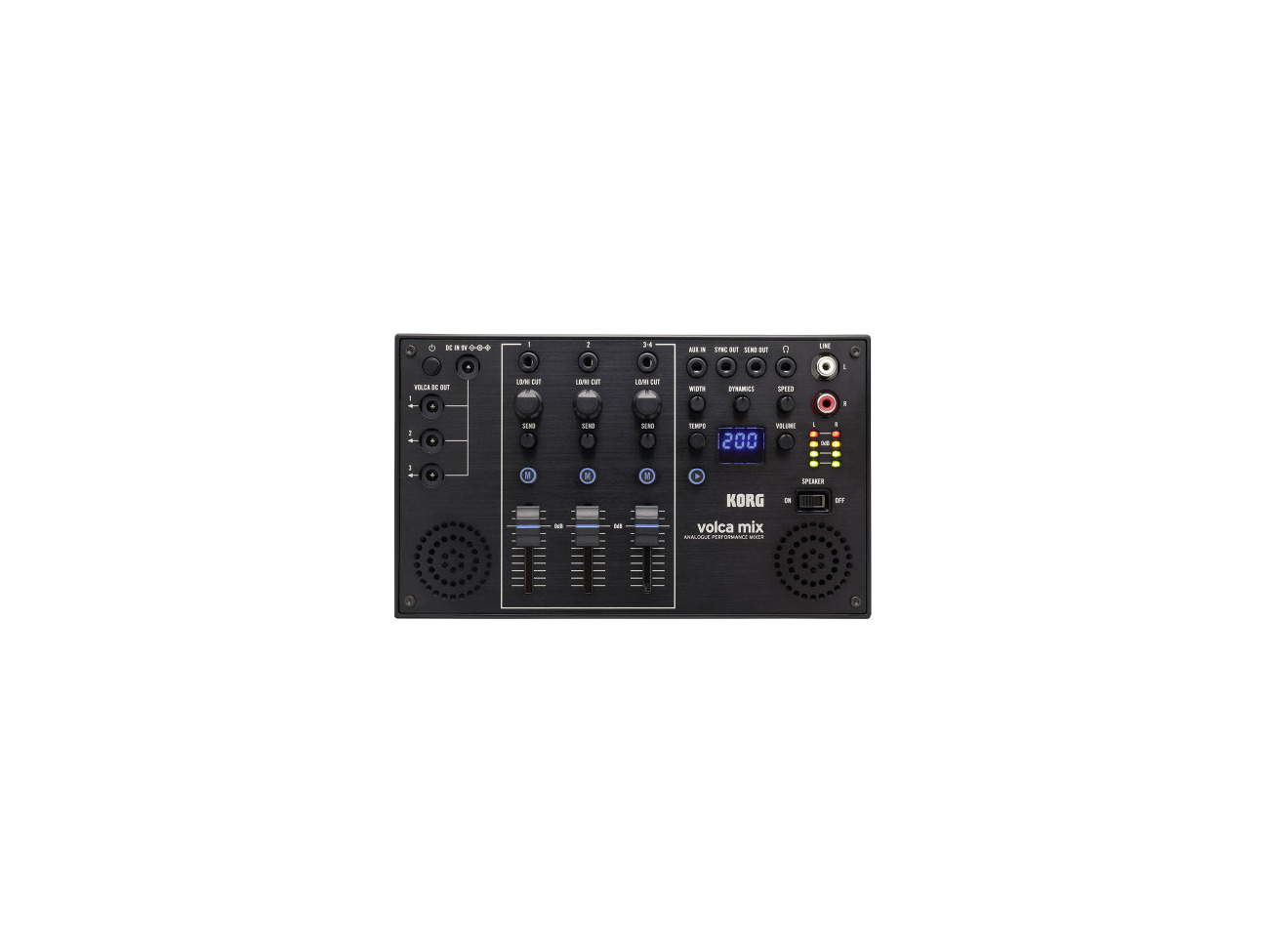 Korg volca mix analogue performance mixer
