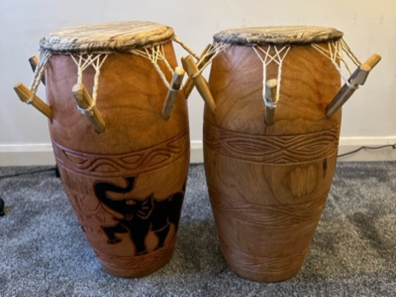Kpanlogo drums
