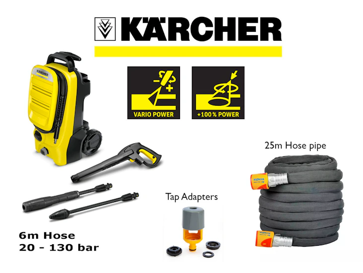 Kärcher k4 compact pressure jet washer accessories