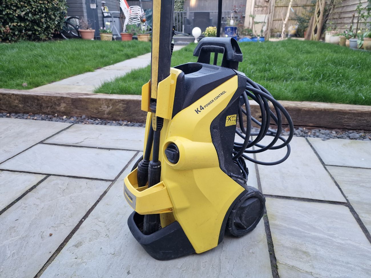 Kärcher k4 power control corded pressure washer 1.8kw karcher