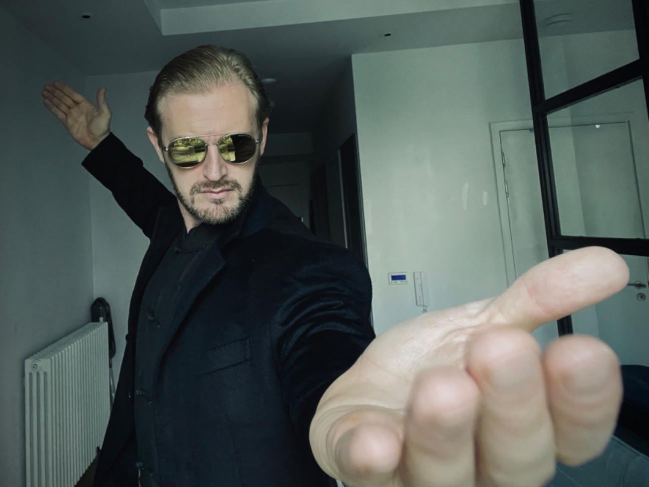 Kung fu matrix martial-arts cyber punk attire