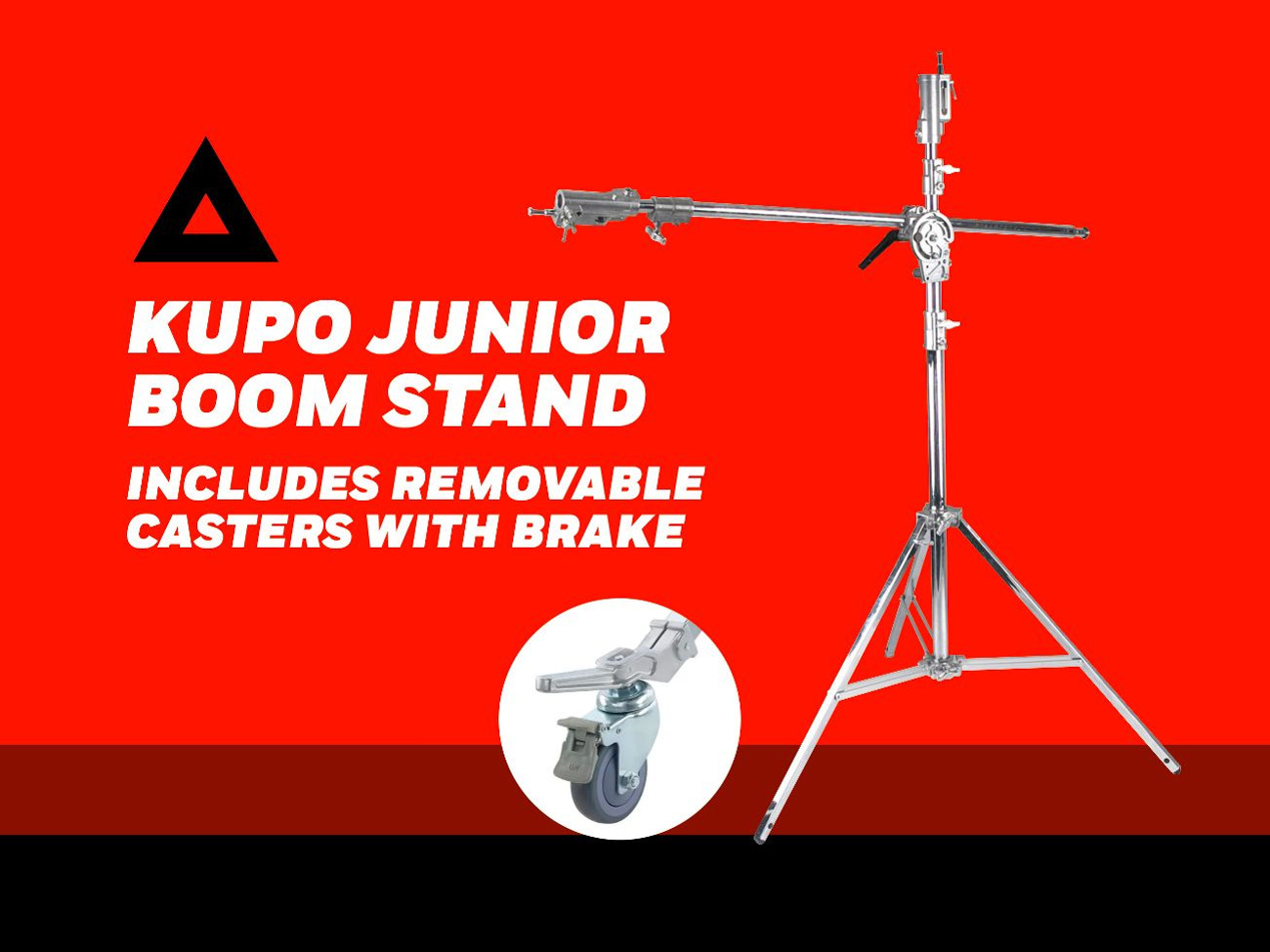Kupo junior boom stand (with casters)