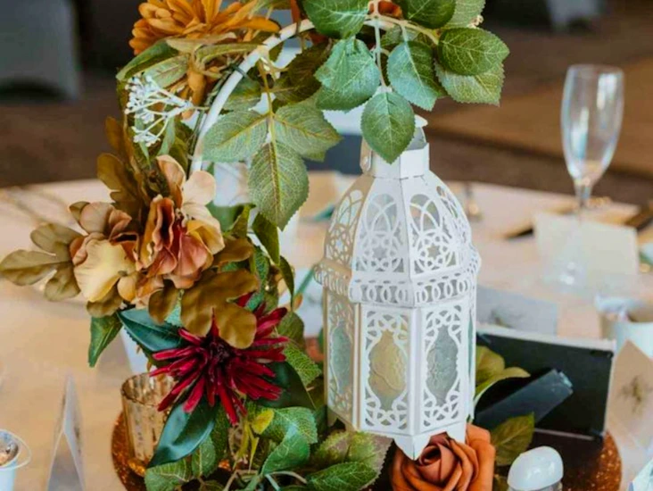 Lantern centerpiece