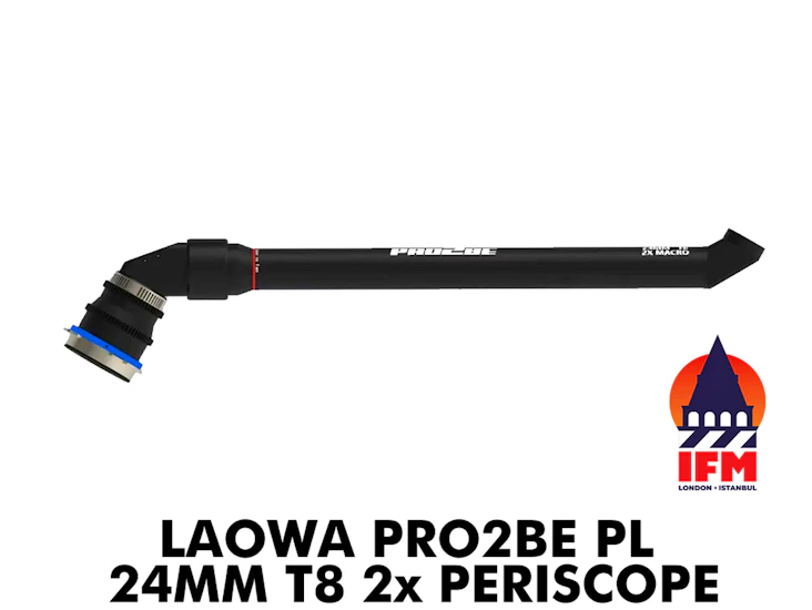 Laowa pro2be 24mm t8 2x periscope 90 degree probe lens