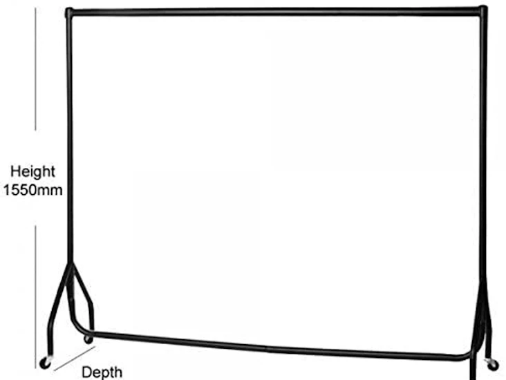 Large clothes rail