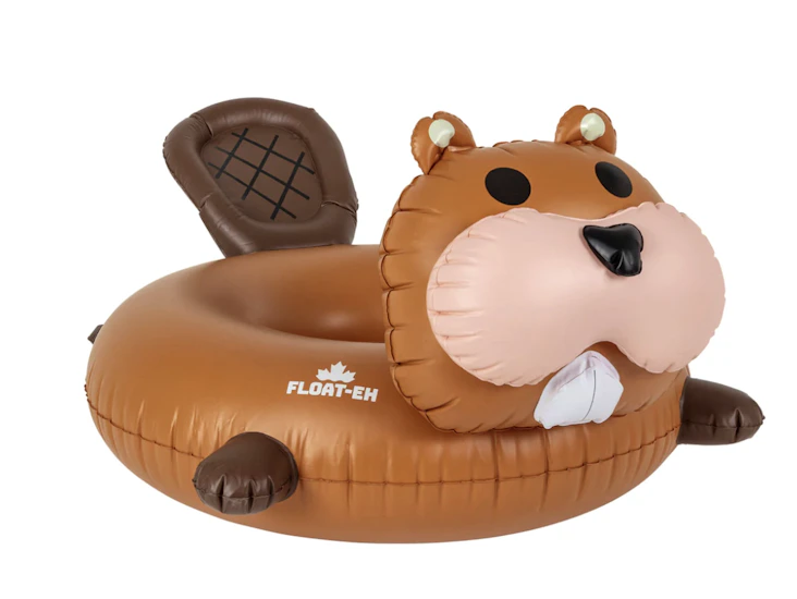 Large inflatable beaver for pool, lake, etc. super fun