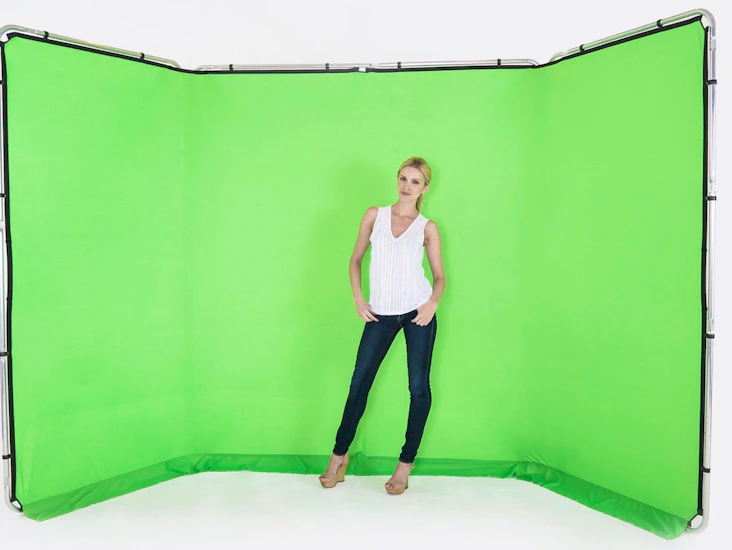 Lastolite chromakey green screen zoom and fx
