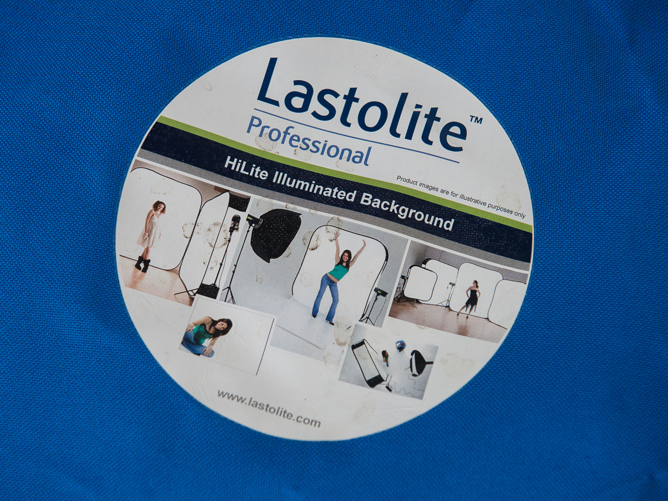 Lastolite hilite background 1.8mx2.15m + white winyl train