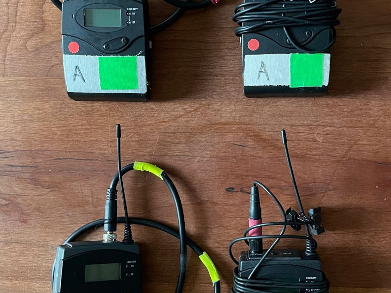 Lav mics x 2 (sennheiser g4)