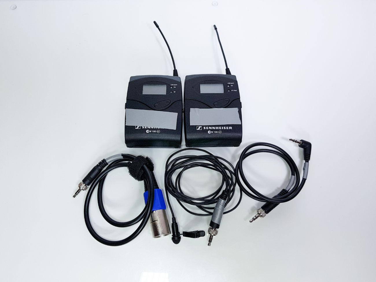 Lavalier wireless body microphone lapel hand free radio sennheiser 3g