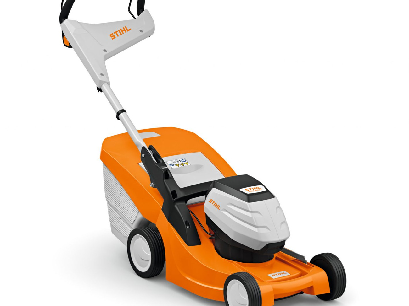 Lawn mower stihl rma443c with ap300 battery and charger