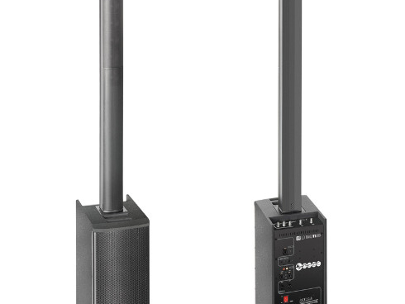 Ld systems maui 11 mix portable column pa speaker with mixer