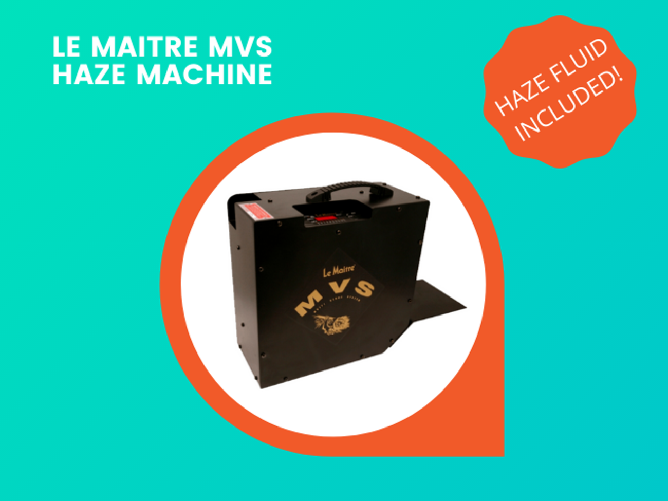 Le maitre mvs haze machine hazer