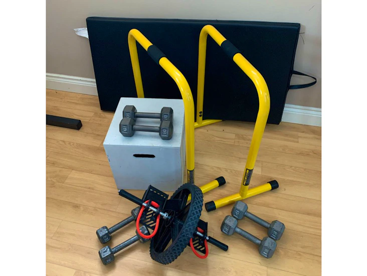 Lebert equalizer - mat - 8/10/12 pound weight - step up box - powerwheel