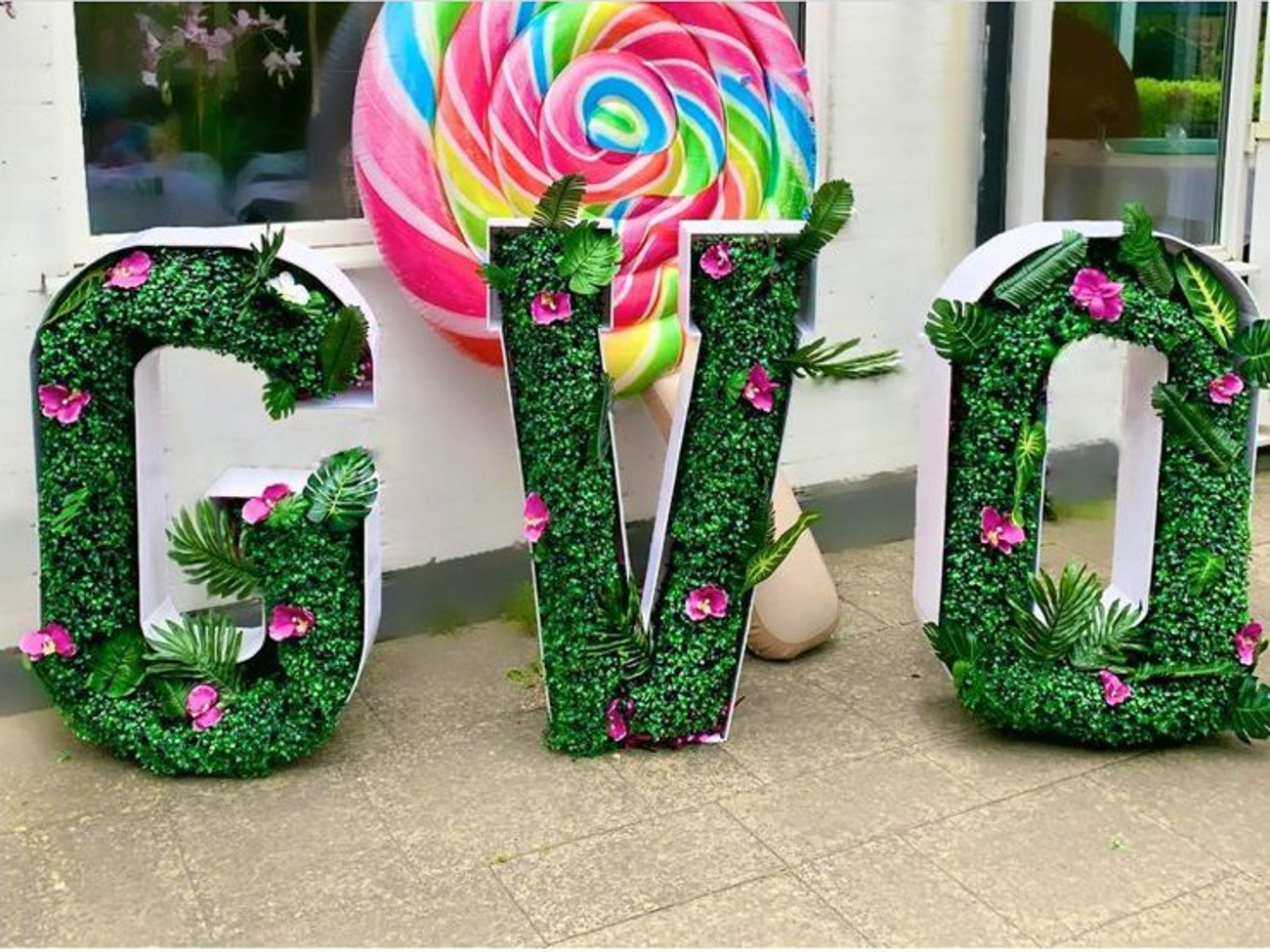 Led letters and numbers