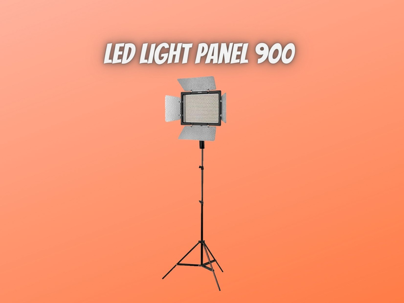 Led light panel 900 yongnuo yn900 battery