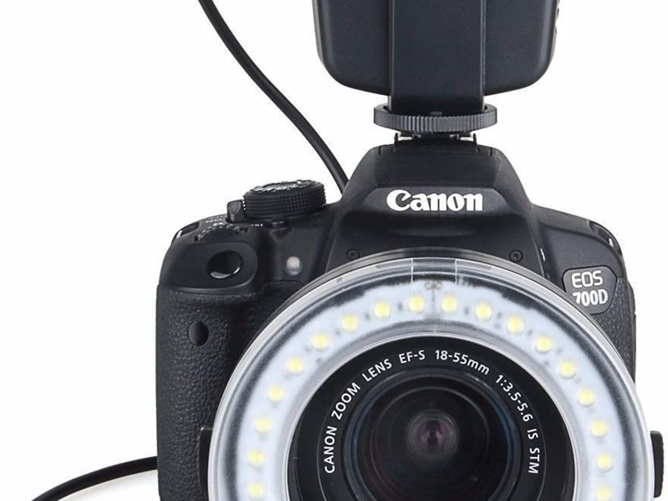 Led macro ring flash & light for dslrs