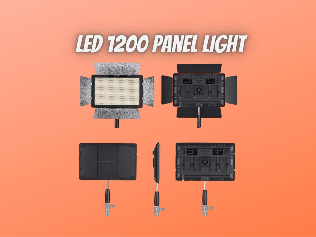 Led panel 1200 video light