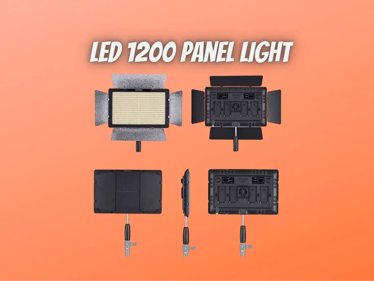 Led panel 1200 video light