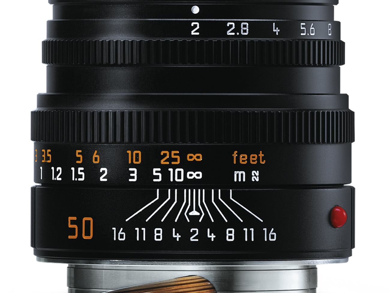 Leica summicron m 50mm f2 lens
