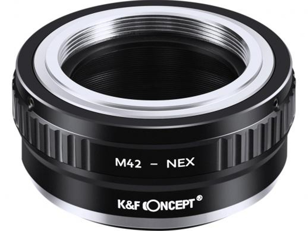 Lens mount adapter m42 to sony e nex mount camera