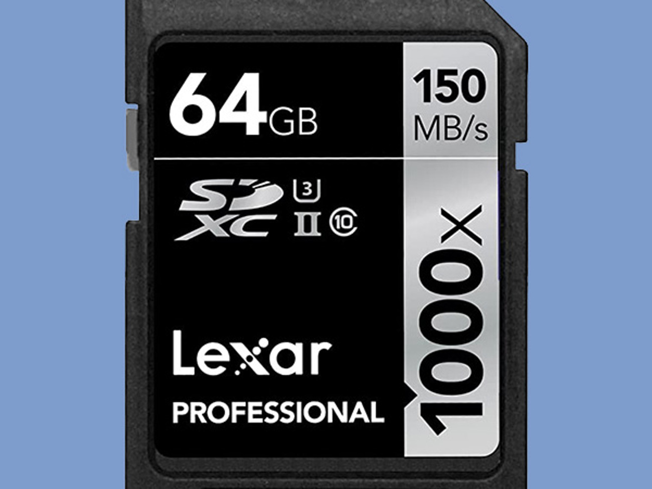 Lexar 64 gb class 10 uhs-ii sdxc card