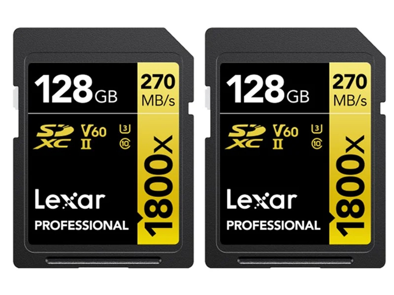Lexar sdxc card 128gb professional 2000x uhs-ii v90 u3
