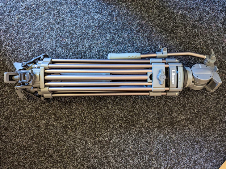 Libec t72 professional video tripod with h38 fluid head