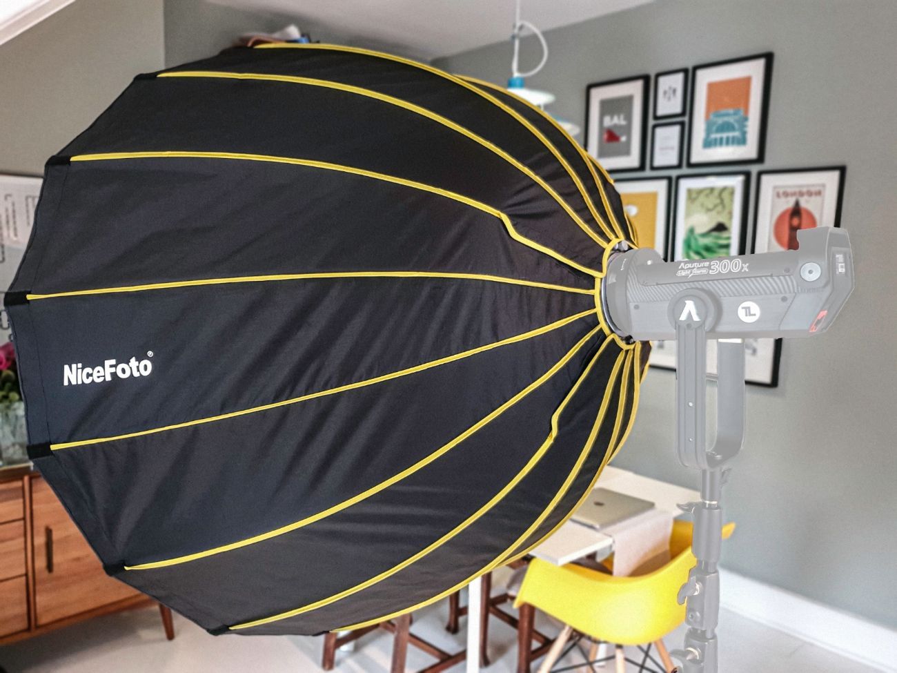 Light dome 120cm bigger + softer than aputure light dome ii 