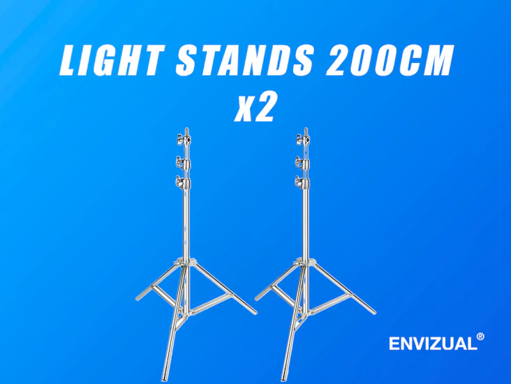 Light stands travel friendly x2 200cm