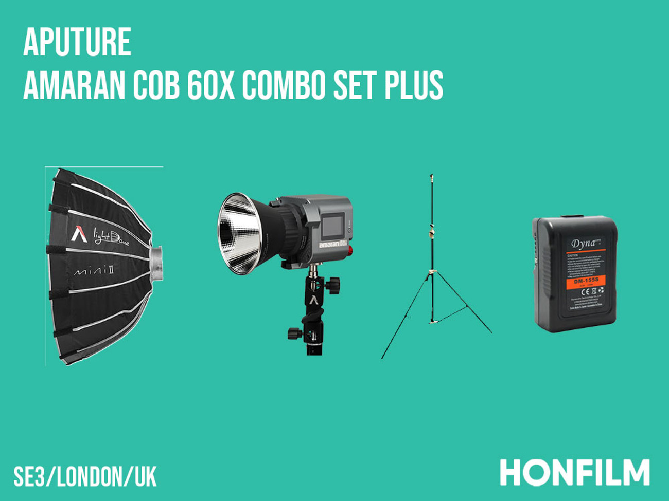 [lighting] aputure amaran cob 60x combo set plus