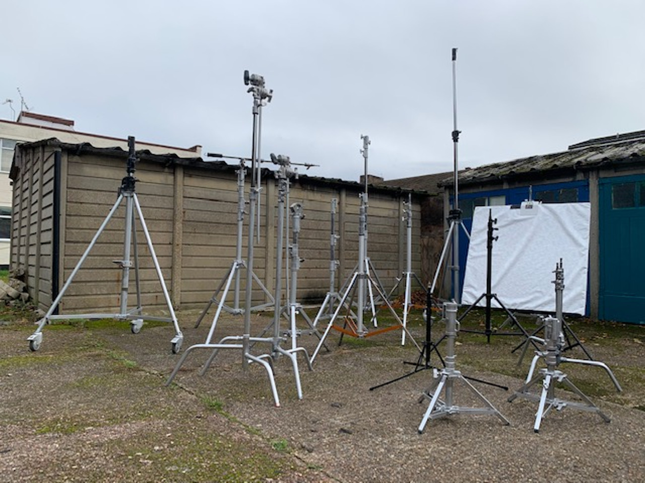 Lighting stands, grip & electric