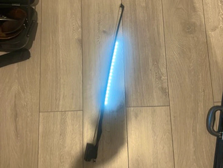Lightsaber violin bow