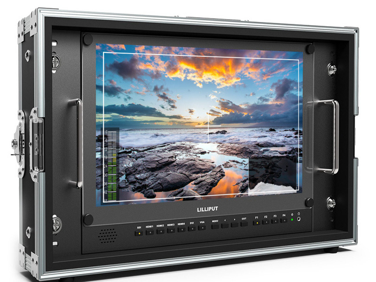 Lilliput 15.3" 4k client monitor with v-mount plate