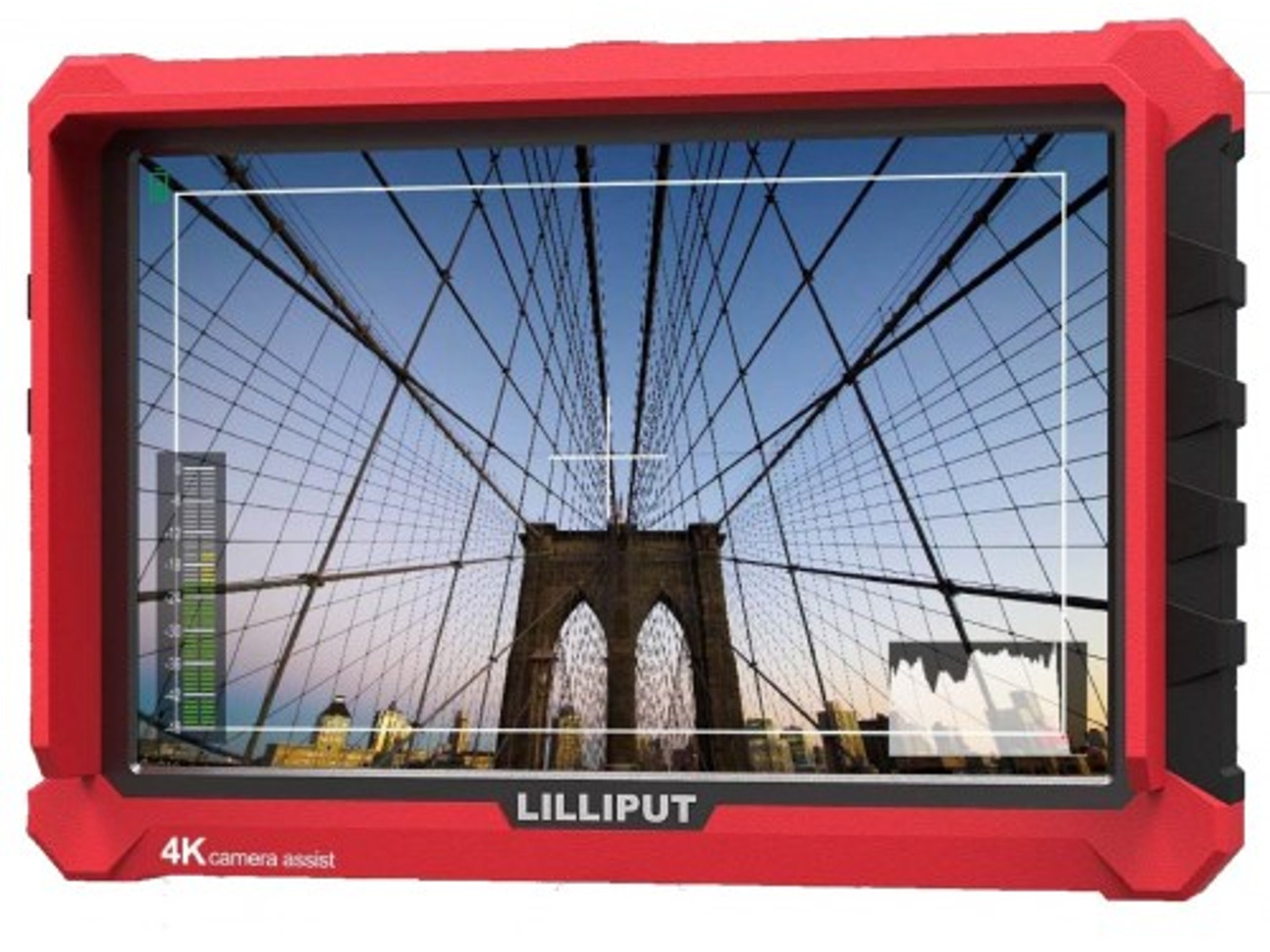 Lilliput a7s - 7" 4k hdmi field monitor + 4 batteries