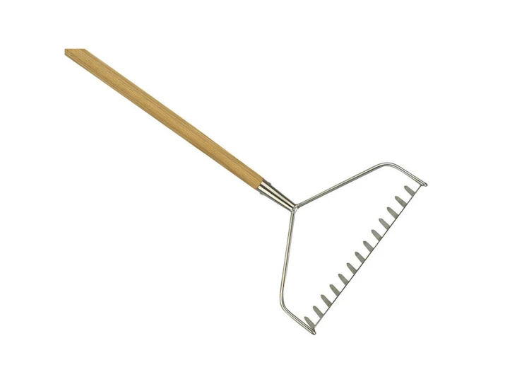 Long handled rake