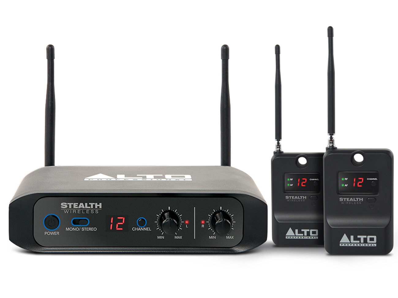 Loud speaker wireless audio transmitter/receiver (pair)