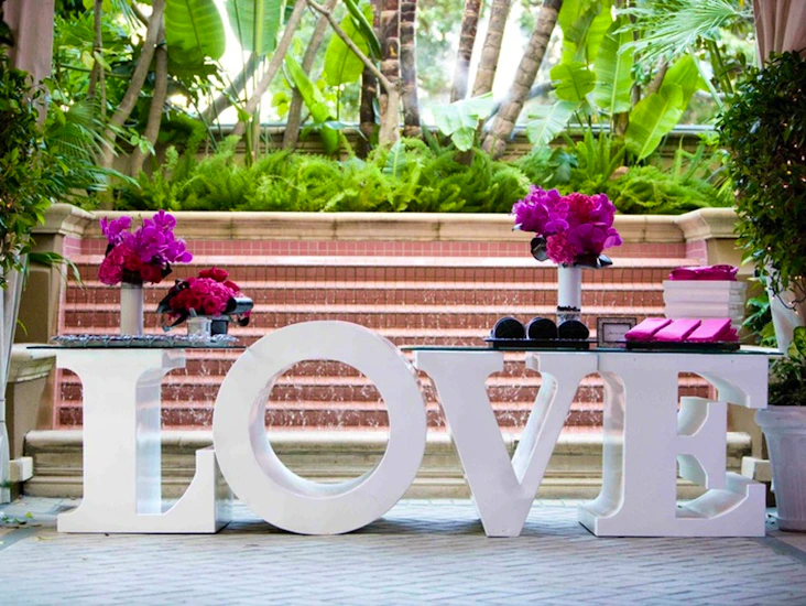 Love led marquee sign letter