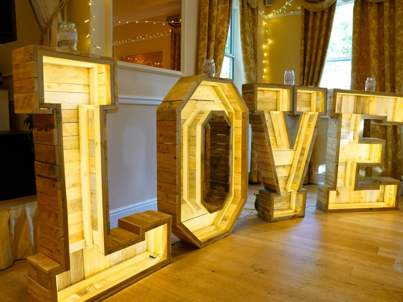 Love letters, rustic candy cart, post box and more, wedding