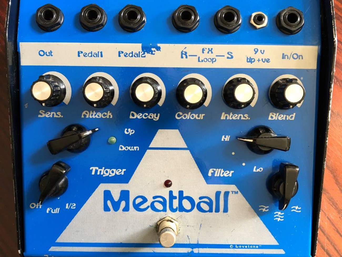 Lovetone meatball multi-effect envelope filter pedal