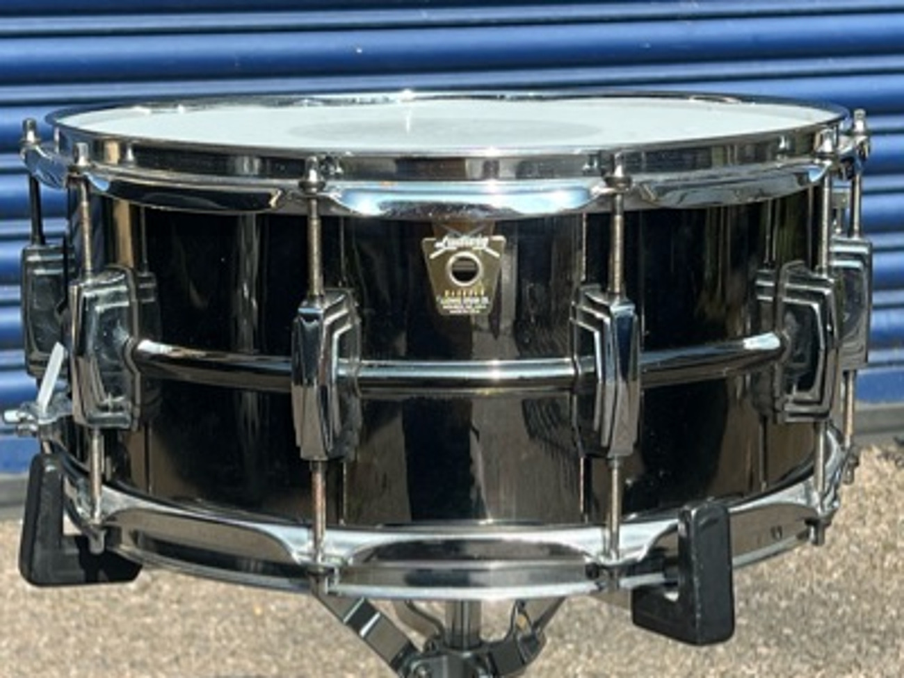 Ludwig black beauty 14x6.5” brass snare