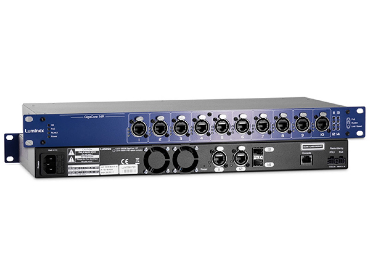 Luminex 14r poe gigabit switch 