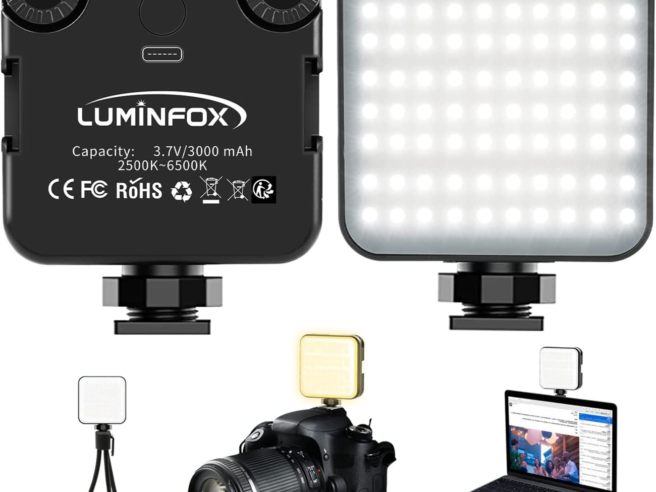 Luminfox led video light