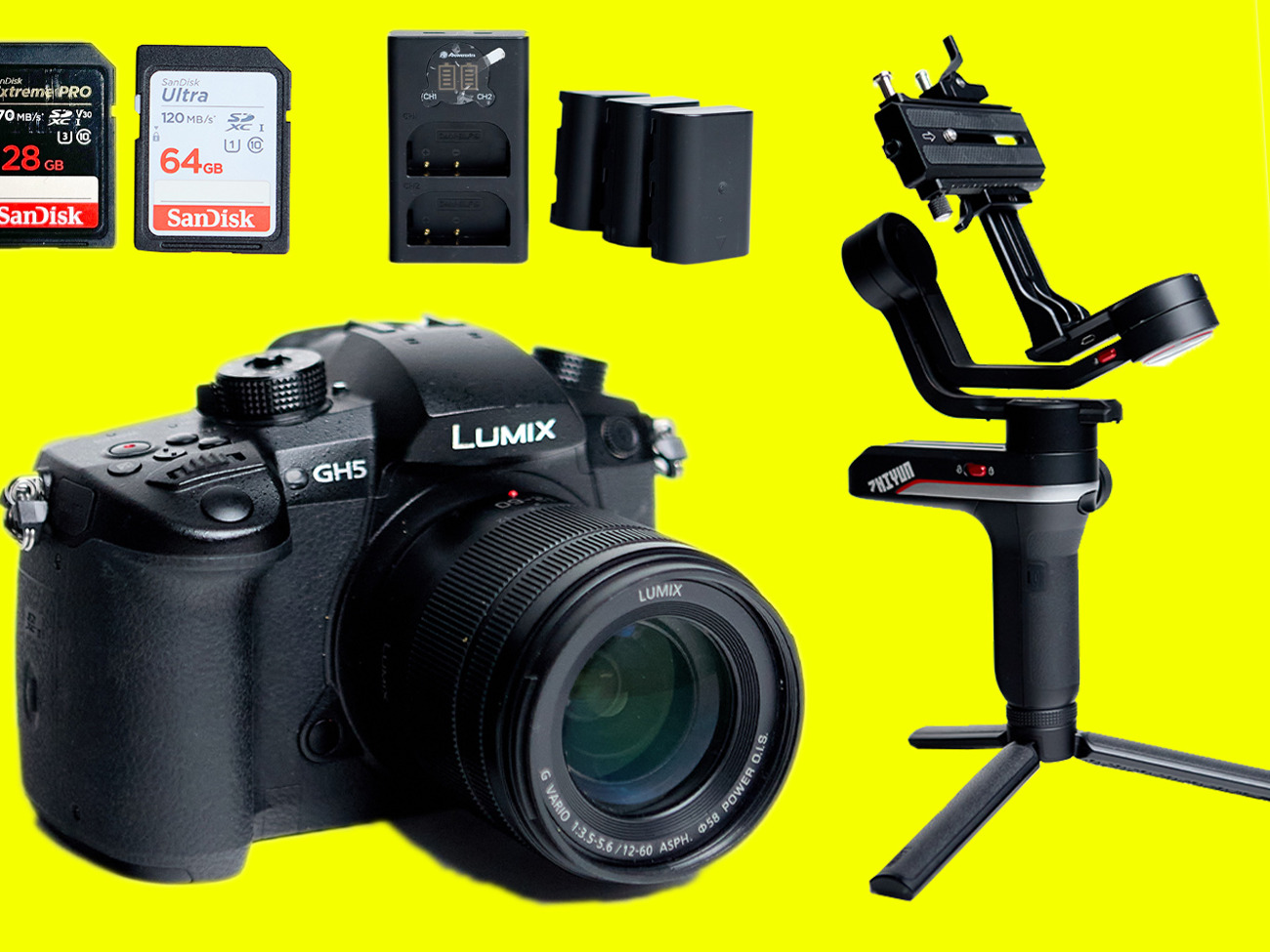 Lumix gh5 + zhiyun weebill s